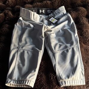 Under Armour Light Gray Sports Shorts